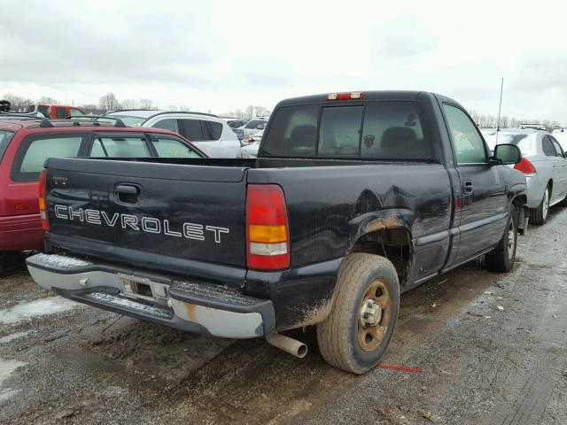 1GCEC14V5XZ175925 - 1999 CHEVROLET SILVERADO BLACK photo 4