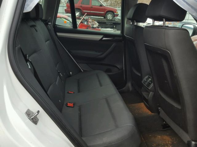 5UXWX9C59D0A32230 - 2013 BMW X3 XDRIVE2 WHITE photo 6