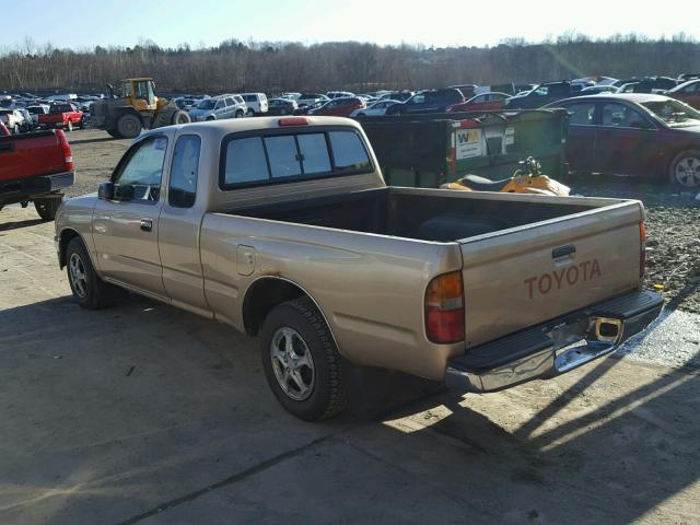 4TAVL52N9VZ236342 - 1997 TOYOTA TACOMA XTR GOLD photo 3