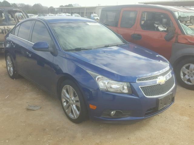 1G1PH5SC7C7236208 - 2012 CHEVROLET CRUZE LTZ BLUE photo 1