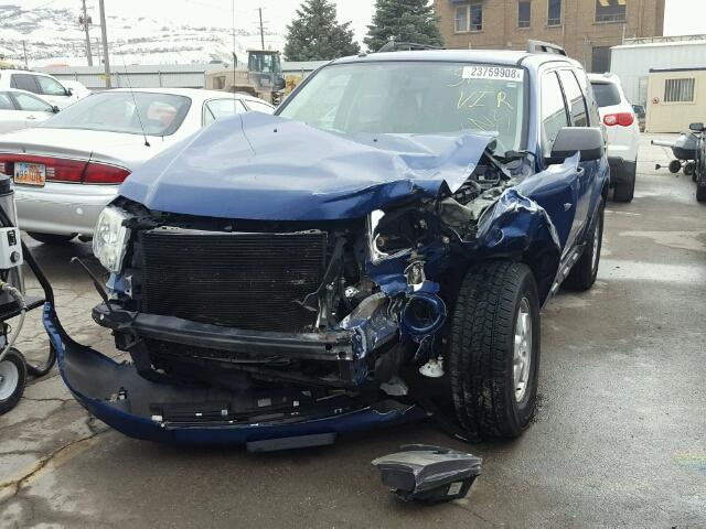 1FMCU93148KC84478 - 2008 FORD ESCAPE XLT BLUE photo 2