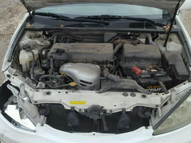 4T1BE32K85U536359 - 2005 TOYOTA CAMRY LE WHITE photo 7