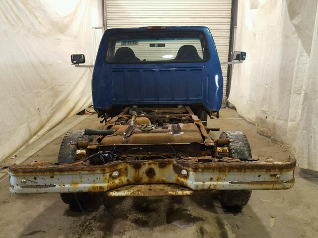 2FTHF36G3SCA58400 - 1995 FORD F350 BLUE photo 9