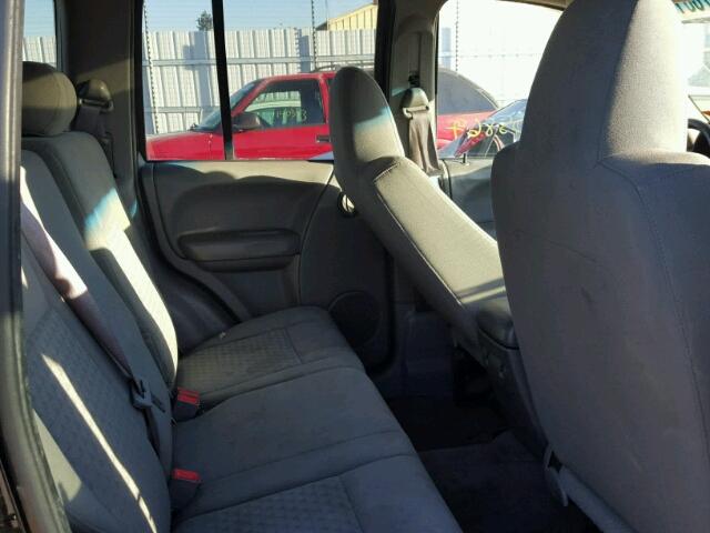 1J4GK48K86W237857 - 2006 JEEP LIBERTY SP BLACK photo 6