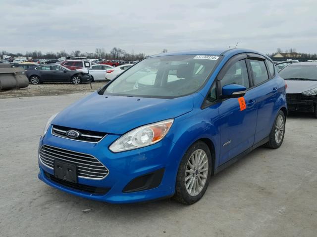 1FADP5AU5DL509071 - 2013 FORD C-MAX SE BLUE photo 2