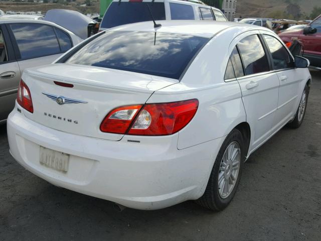 1C3LC56R78N264679 - 2008 CHRYSLER SEBRING TO WHITE photo 4