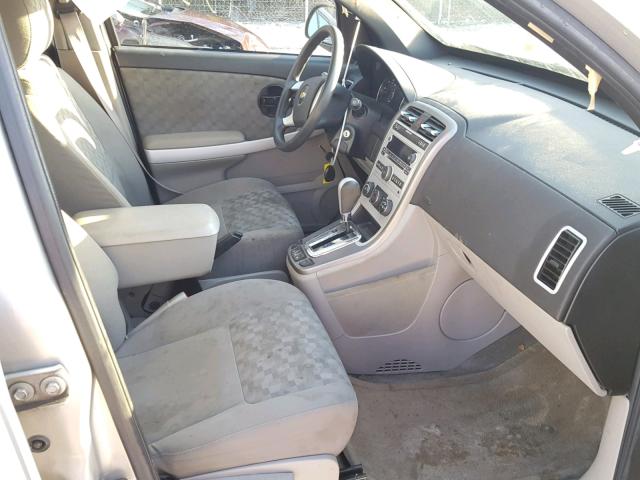 2CNDL13F776093241 - 2007 CHEVROLET EQUINOX LS SILVER photo 5