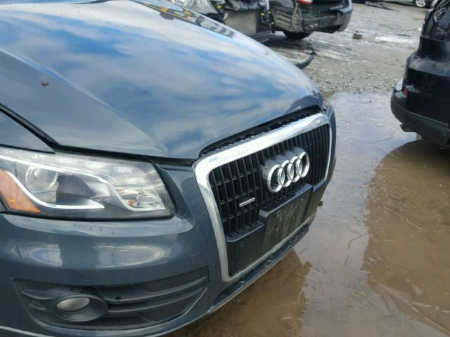 WA1KK78RX9A033619 - 2009 AUDI Q5 3.2 BLUE photo 9