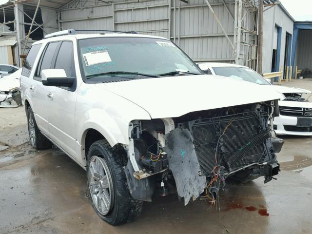 1FMJU1K51AEA07644 - 2010 FORD EXPEDITION WHITE photo 1