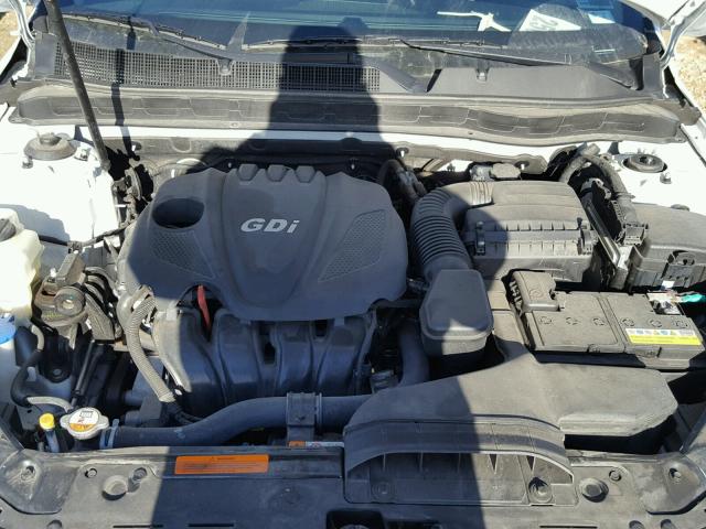 5XXGN4A75FG474536 - 2015 KIA OPTIMA EX WHITE photo 7