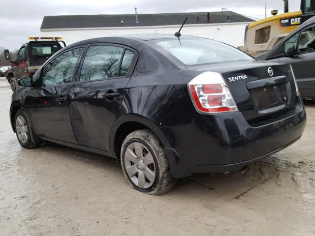 3N1AB61E99L633711 - 2009 NISSAN SENTRA 2.0 BLACK photo 3