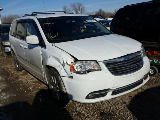 2C4RC1BG6ER207603 - 2014 CHRYSLER TOWN & COU WHITE photo 1