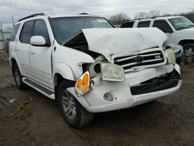 5TDBT48A63S188416 - 2003 TOYOTA SEQUOIA LI WHITE photo 1