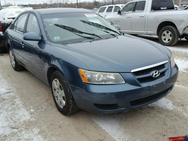 KMHET46C56A078066 - 2006 HYUNDAI SONATA GL BLUE photo 1