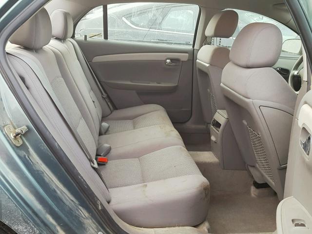 1G1ZH57B794170780 - 2009 CHEVROLET MALIBU 1LT 绿色 照片 6