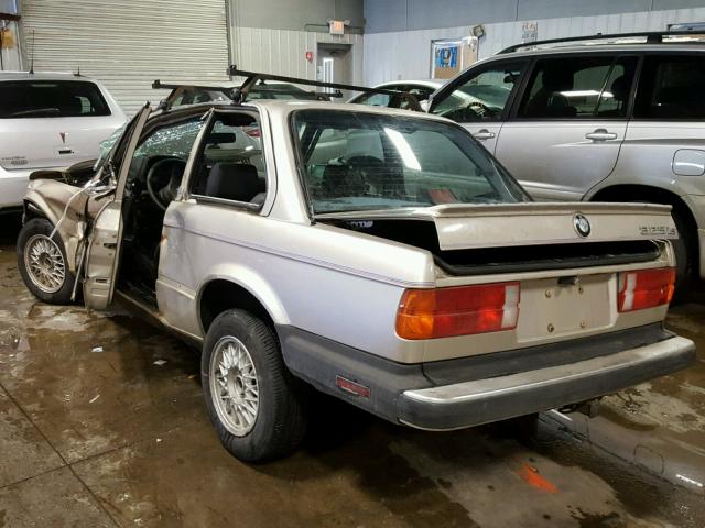 WBAAA1307H2322618 - 1987 BMW 325 IS TAN photo 3