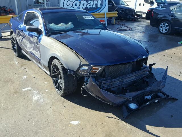 1ZVBP8AM6C5239822 - 2012 FORD MUSTANG BLUE photo 1