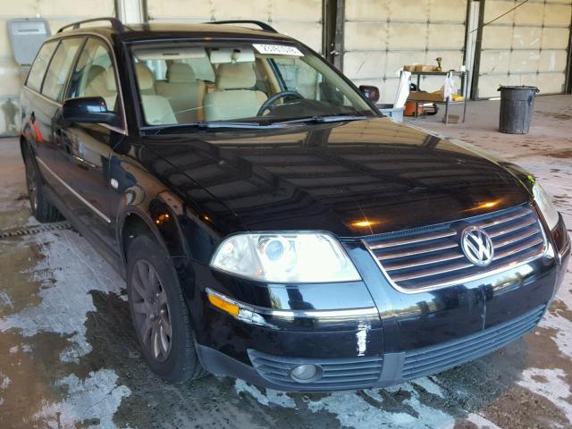 WVWVD63BX3E004090 - 2003 VOLKSWAGEN PASSAT GLS BLACK photo 1