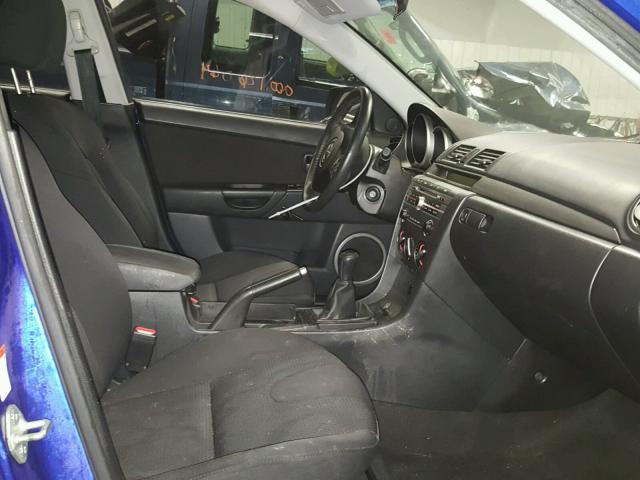 JM1BK323371747477 - 2007 MAZDA 3 S BLUE photo 5