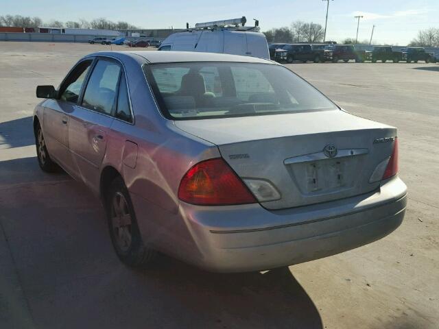 4T1BF28BX2U208466 - 2002 TOYOTA AVALON XL GRAY photo 3