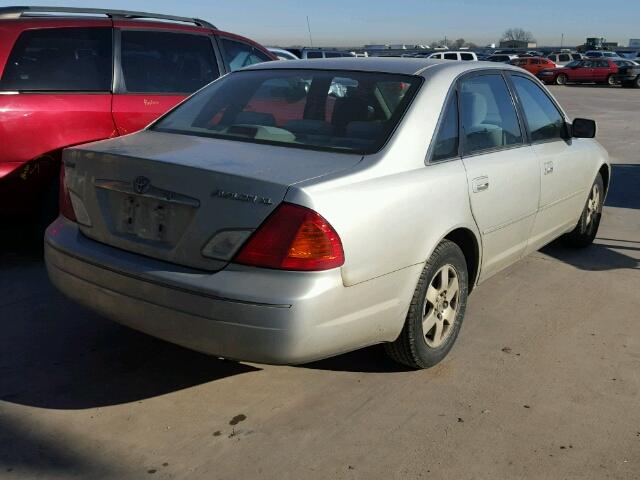 4T1BF28BX2U208466 - 2002 TOYOTA AVALON XL GRAY photo 4