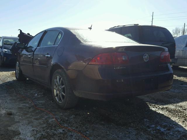 1G4HD57267U193667 - 2007 BUICK LUCERNE CX BURGUNDY photo 3