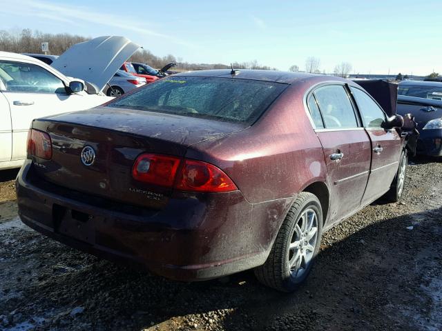 1G4HD57267U193667 - 2007 BUICK LUCERNE CX BURGUNDY photo 4