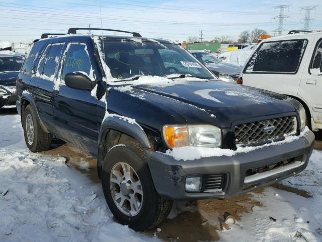 JN8DR07Y41W508459 - 2001 NISSAN PATHFINDER BLACK photo 1