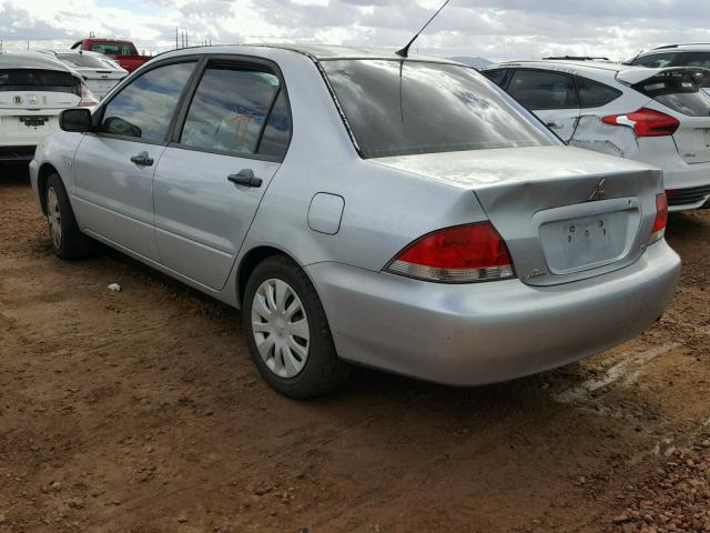 JA3AJ26E26U053556 - 2006 MITSUBISHI LANCER ES GRAY photo 3