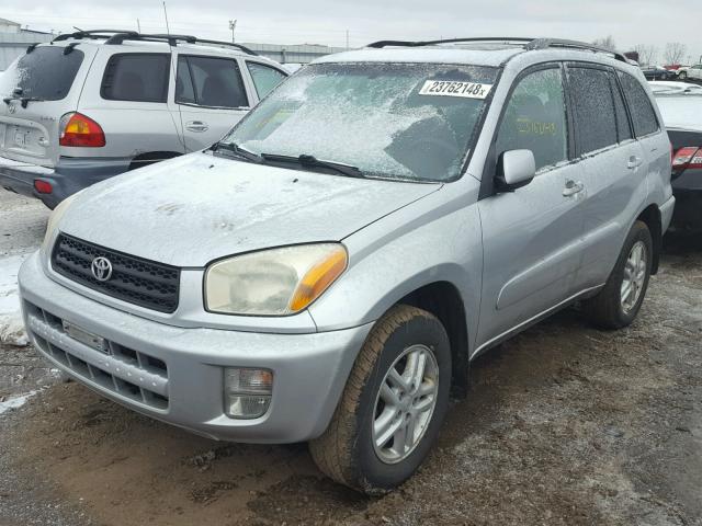 JTEGH20V920047881 - 2002 TOYOTA RAV4 SILVER photo 2