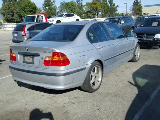 WBAET37482NG71199 - 2002 BMW 325 I SILVER photo 4