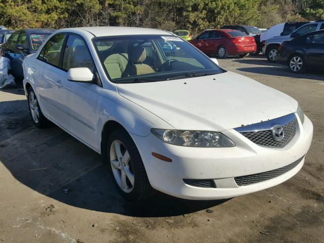 1YVFP80C855M27722 - 2005 MAZDA 6 I WHITE photo 1