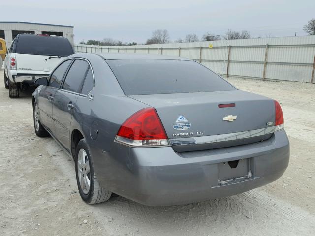 2G1WB58K989241895 - 2008 CHEVROLET IMPALA LS GRAY photo 3