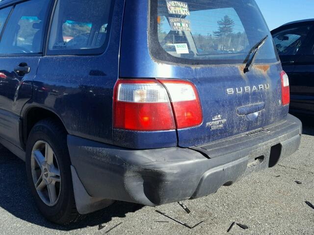 JF1SF63591H715725 - 2001 SUBARU FORESTER L BLUE photo 9