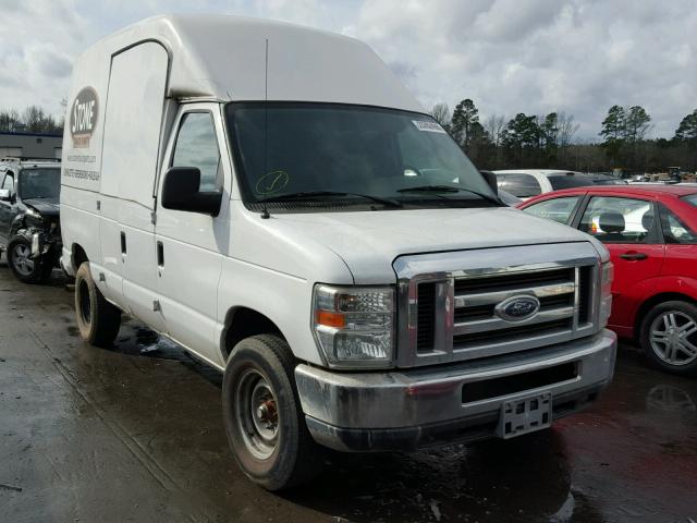 1FTNE24L38DA26507 - 2008 FORD ECONOLINE WHITE photo 1