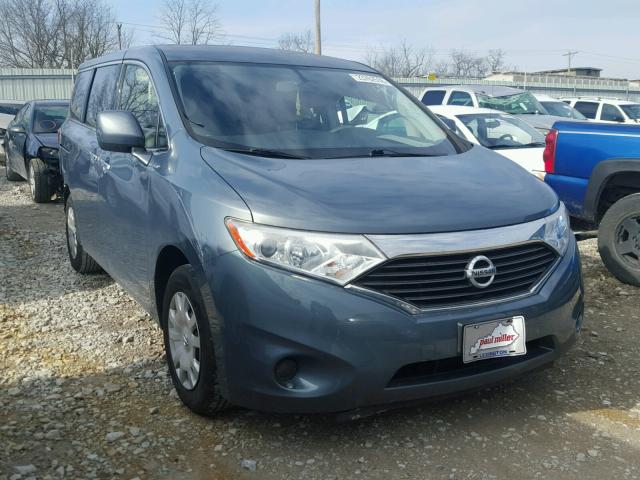 JN8AE2KP2C9035039 - 2012 NISSAN QUEST BLUE photo 1