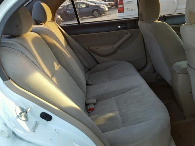 2HGES26753H533978 - 2003 HONDA CIVIC EX თეთრი ფოტო 6