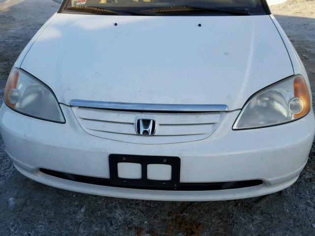2HGES26753H533978 - 2003 HONDA CIVIC EX თეთრი ფოტო 7