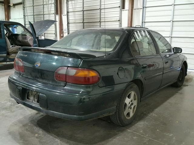 1G1NE52J23M706869 - 2003 CHEVROLET MALIBU LS GREEN photo 4