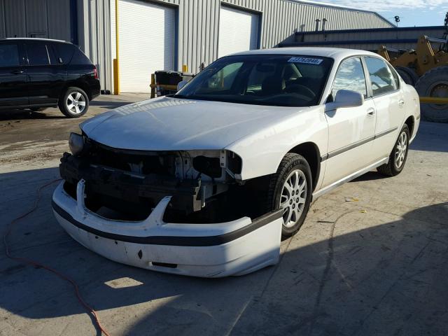 2G1WF52E339432986 - 2003 CHEVROLET IMPALA WHITE photo 2