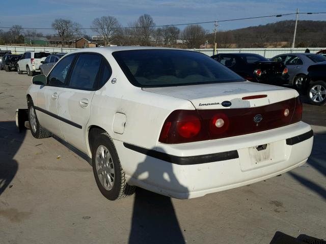 2G1WF52E339432986 - 2003 CHEVROLET IMPALA 白色 照片 3