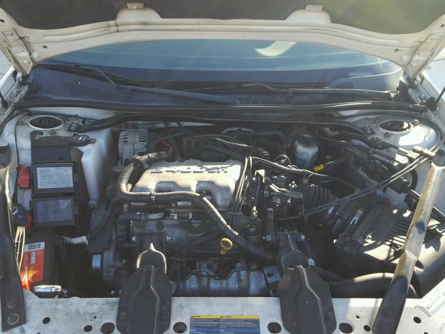 2G1WF52E339432986 - 2003 CHEVROLET IMPALA WHITE photo 7