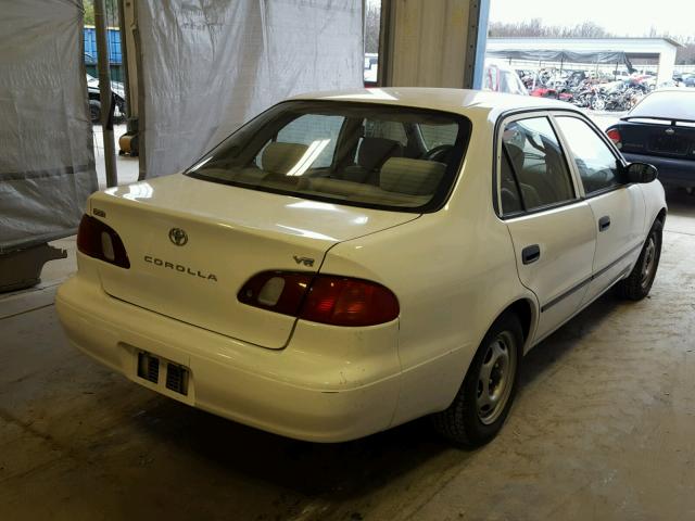 1NXBR12E0XZ229208 - 1999 TOYOTA COROLLA VE WHITE photo 4