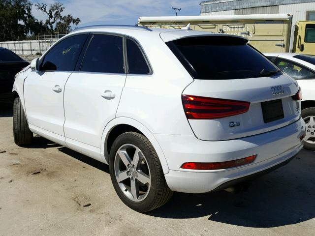 WA1EFCFSXFR006501 - 2015 AUDI Q3 PREMIUM WHITE photo 3