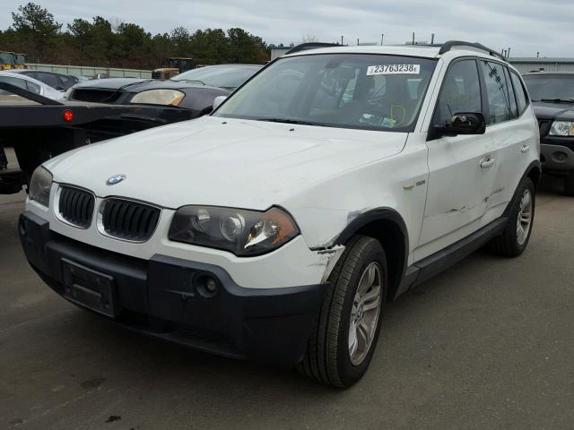 WBXPA93475WD02054 - 2005 BMW X3 3.0I WHITE photo 2