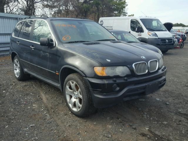 WBAFB33591LH12374 - 2001 BMW X5 4.4I BLACK photo 1