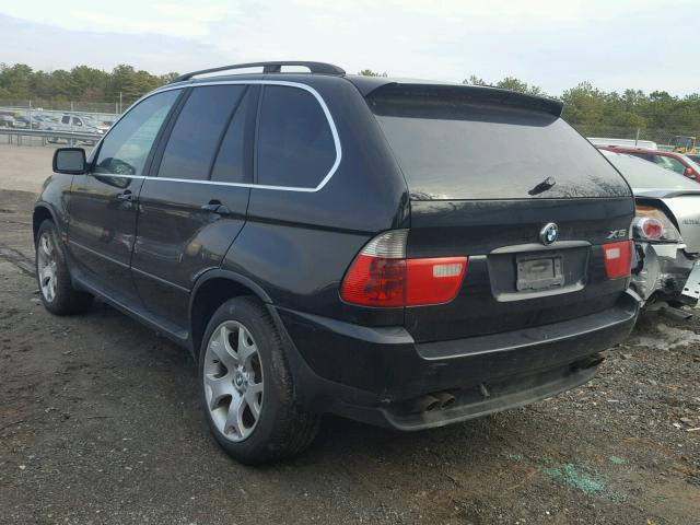 WBAFB33591LH12374 - 2001 BMW X5 4.4I BLACK photo 3