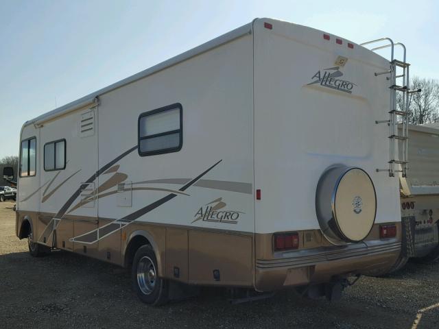 1F6NF53S940A02854 - 2004 ALLE MOTORHOME TWO TONE photo 3