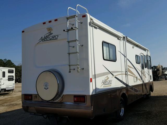 1F6NF53S940A02854 - 2004 ALLE MOTORHOME TWO TONE photo 4