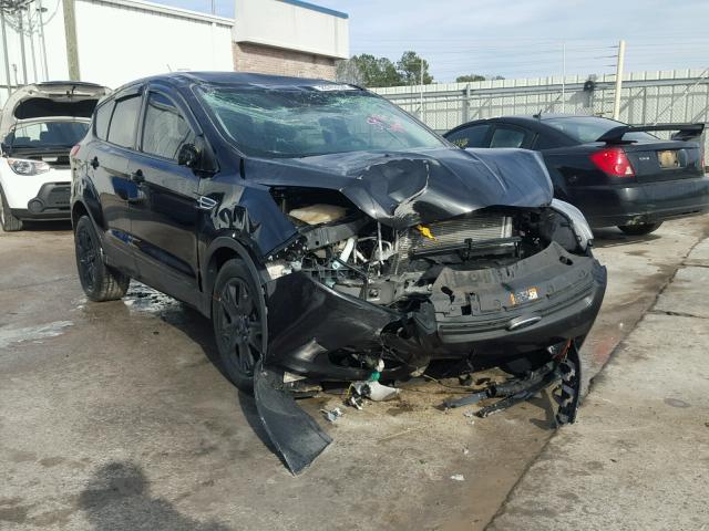 1FMCU0F75FUB65321 - 2015 FORD ESCAPE S BLACK photo 1